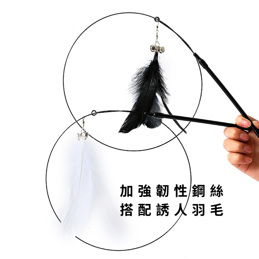 【現貨+實拍】 貓咪自嗨逗貓棒 吸盤逗貓棒  貓咪玩具-細節圖2