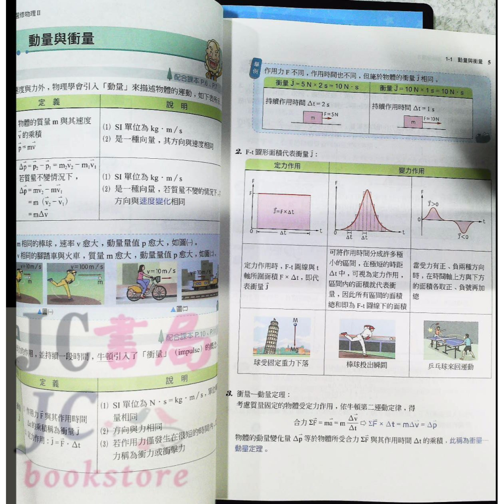 【JC書局】翰林高中 112下學期 互動式講義 選修 物理 II (全) 力學二與熱學-細節圖3