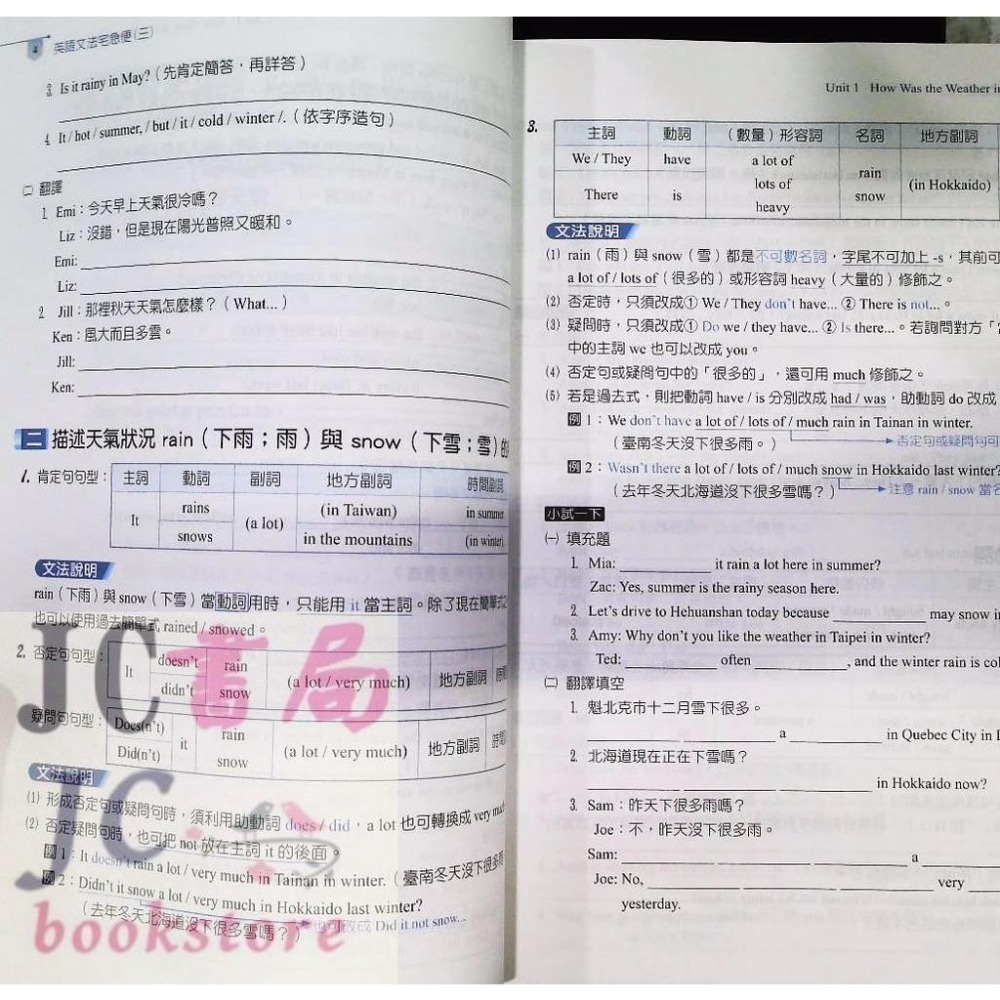 【JC書局】鼎甲國中 114上學期 114下學期 文法宅急便 英語  (1) (2) (3) (4) (5) (6)-細節圖2