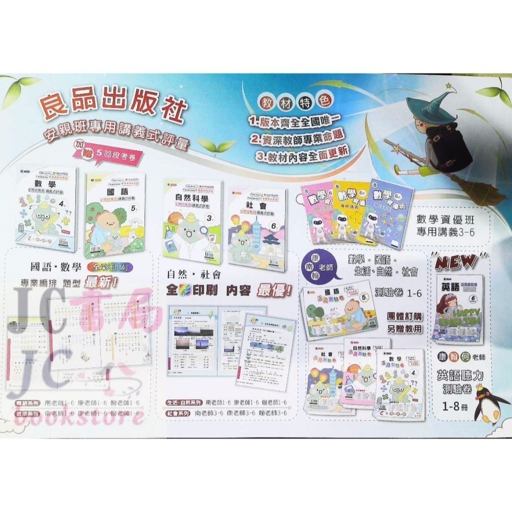 【JC書局】良品國小 114上學期 康軒 康版 翰林 翰版 何版 何嘉仁 活潑測驗卷 考卷 門市卷 英語  1 3 5-細節圖5