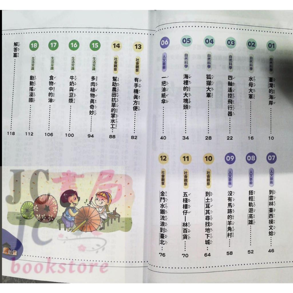 【JC書局】政大(明霖) 閱讀素養週計畫 初階(1) (中年級-高年級)-細節圖2