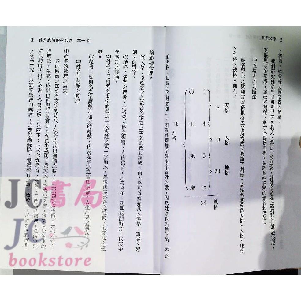 【JC書局】世一文化 實用姓名學指南 (1) 命名大解析 C4831-細節圖3