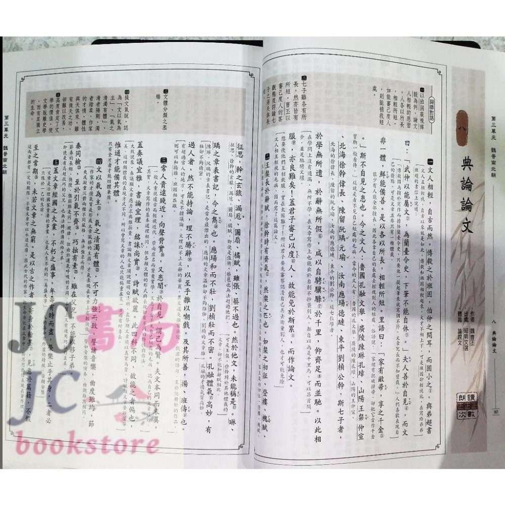 【JC書局】晟景高中 學測指考 國文 三十精進 核心古文 含試題本 (108課綱)-細節圖4