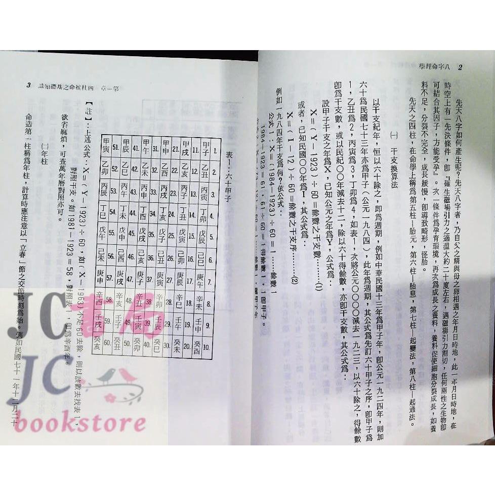 【JC書局】世一文化 命理相術工具書 (7) 吉凶禍福看八字 C4957【JC書局】-細節圖3