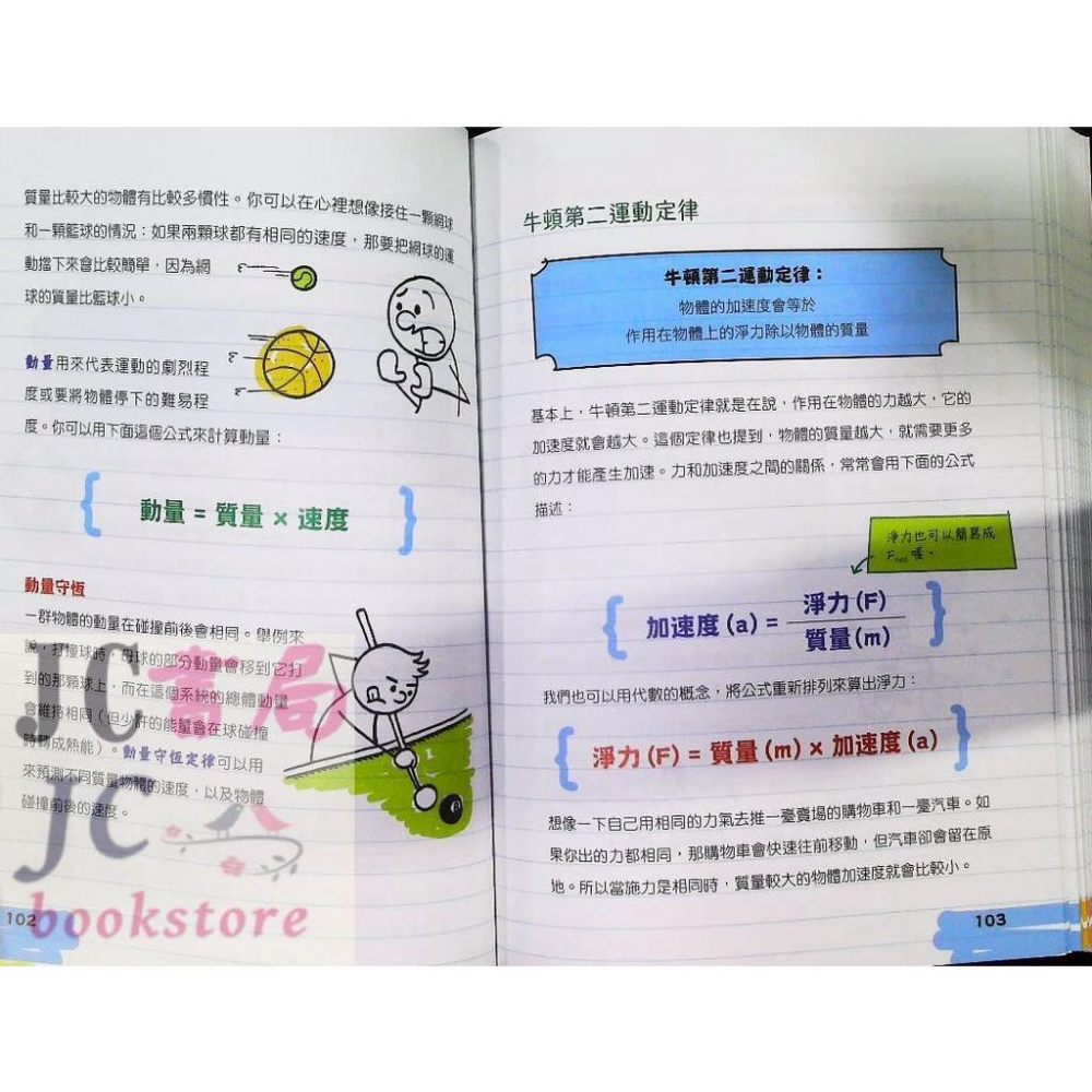 【JC書局】三民高中 學霸筆記 科學 (用一本書掌握世界【JC書局】-細節圖2