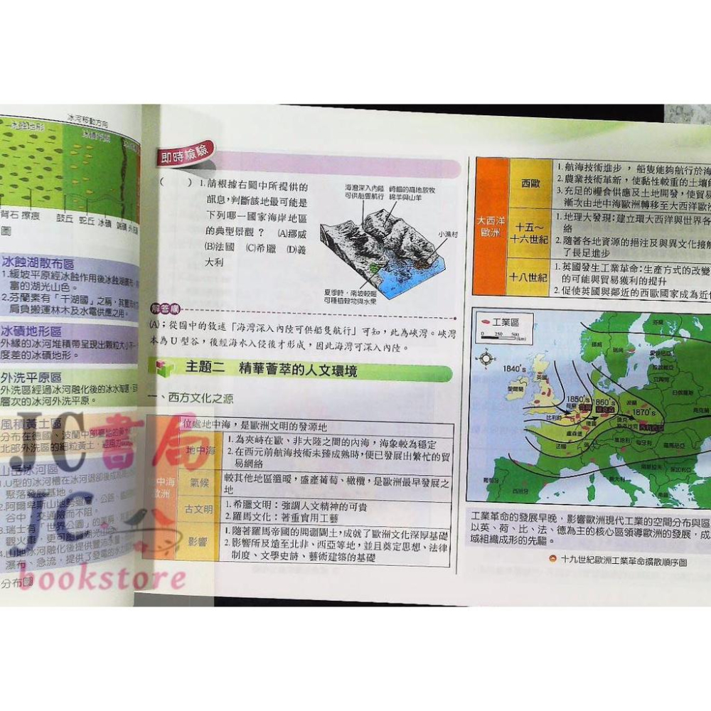 【JC書局】三民高中 地圖集 圖表 地理(1) (2) (3) (4) 跨版本 (目錄請看圖片) 集中賣場 內有規格圖片【JC書局】-細節圖6