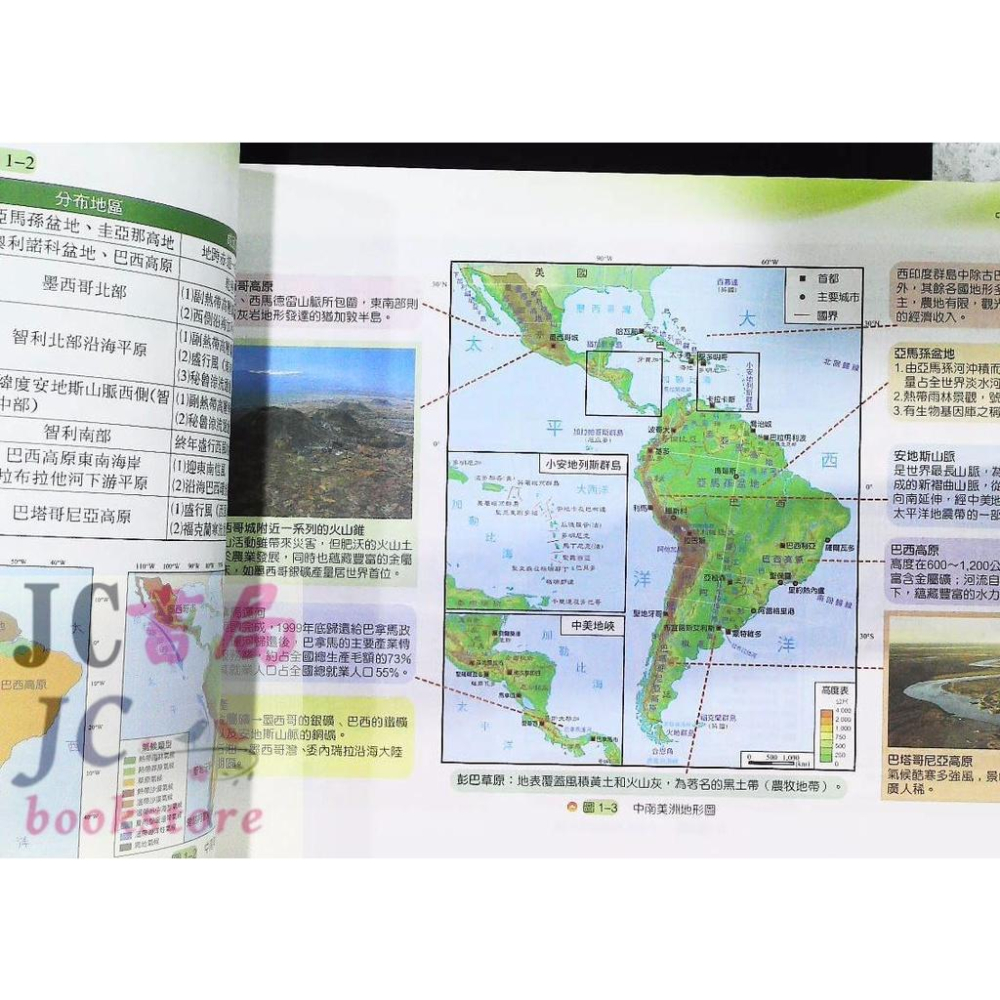 【JC書局】三民高中 地圖集 圖表 地理(1) (2) (3) (4) 跨版本 (目錄請看圖片) 集中賣場 內有規格圖片【JC書局】-細節圖7