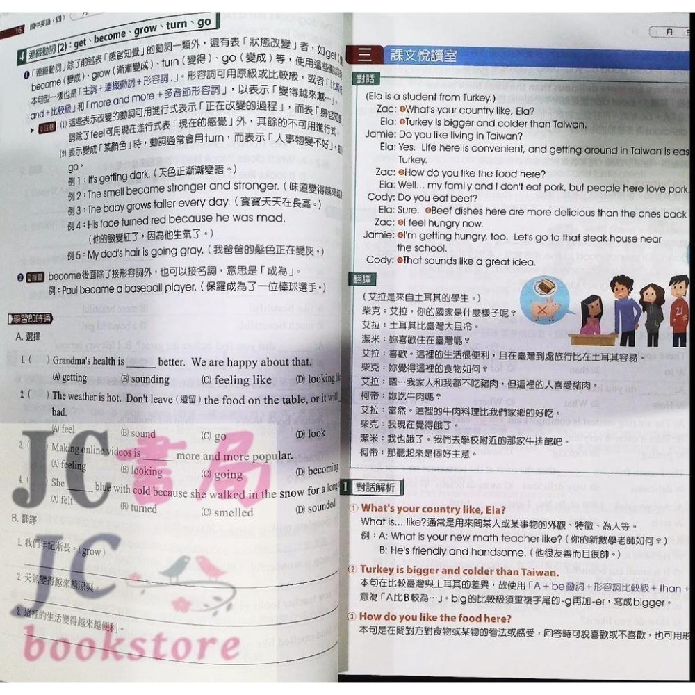 【JC書局】翰林國中 113下學期 2025年 教學式講義 國文 英語 英文 數學 生物 自然 理化 2 4 6-細節圖8