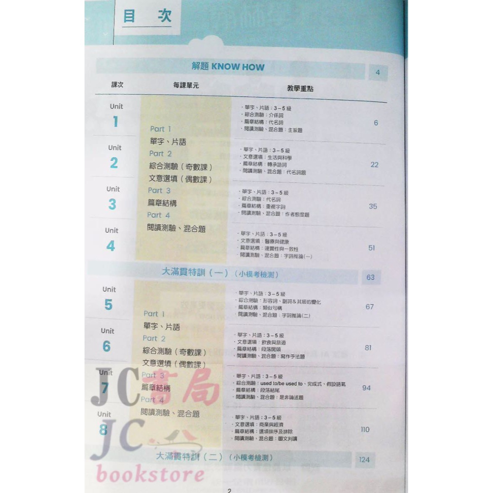 【JC書局】翰林高中 115年 新大滿貫(108課綱) 英文 總複習【JC書局】-細節圖2