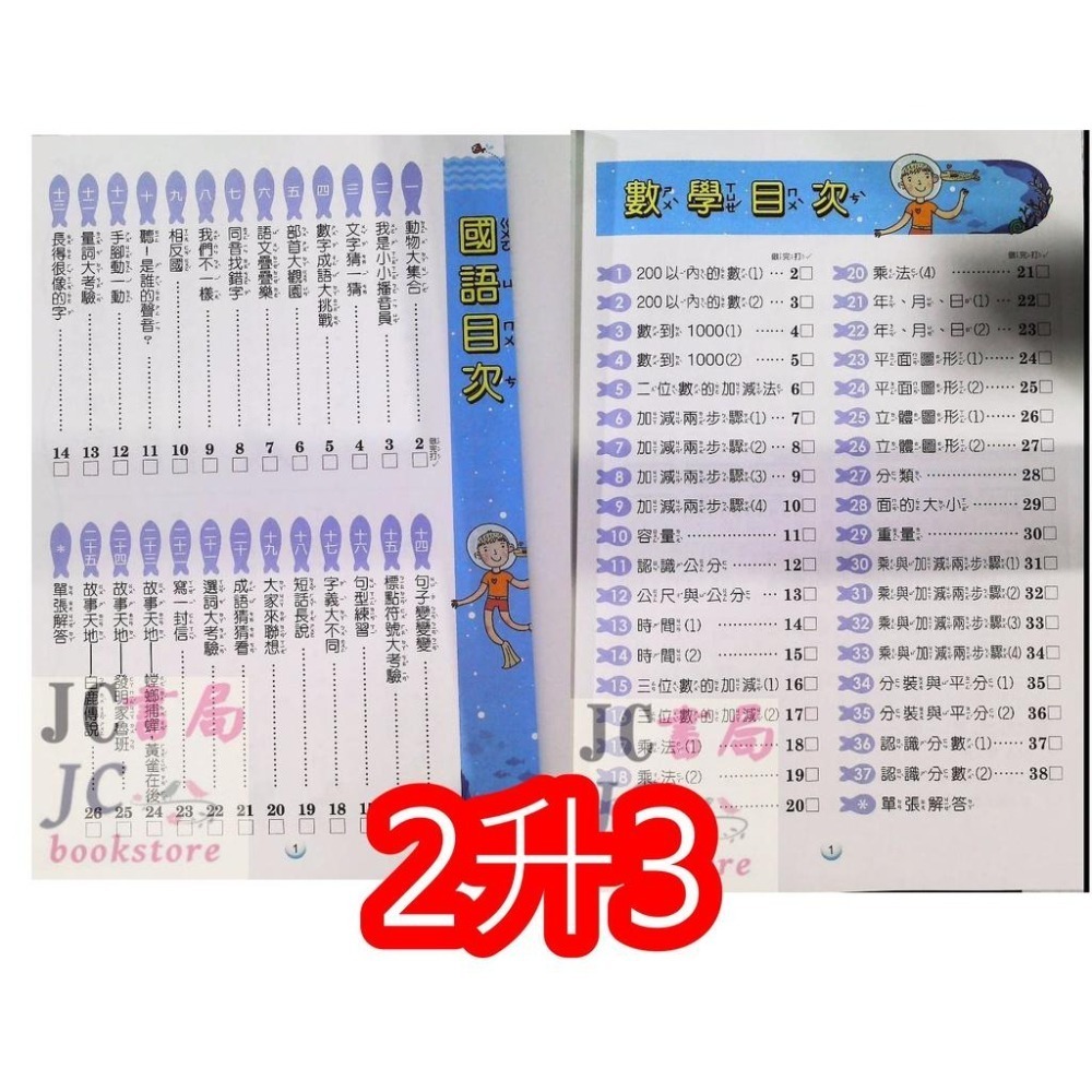 【JC書局】翰林國小 114暑 暑期 暑假 國數大滿貫 (複習) 1升2 2升3 3升4 4升5 5升6(國語+數學)-細節圖8