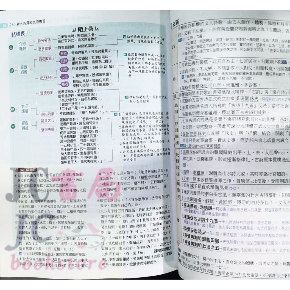 【JC書局】翰林高中 115年 指考 新大滿貫 國文 總複習講義 含試題本 (108課綱用)【JC書局】-細節圖8