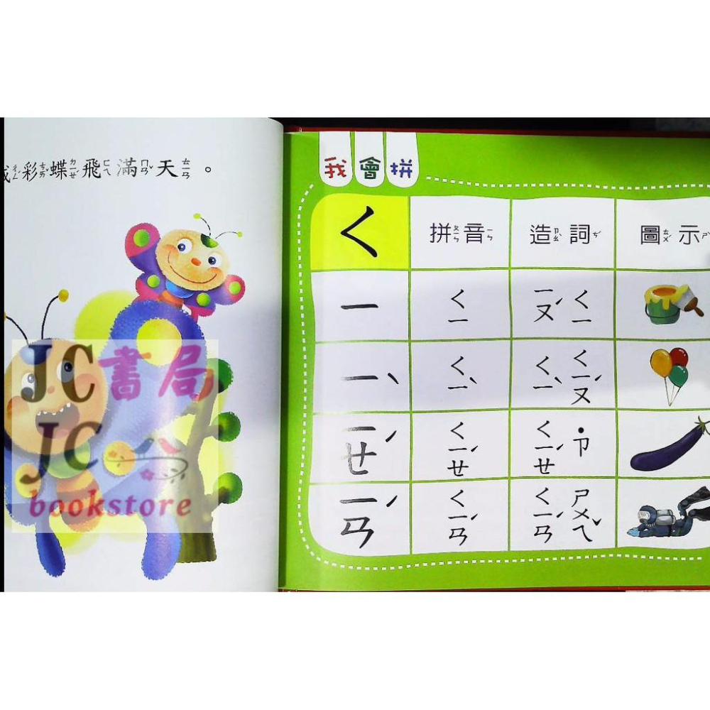 【JC書局】世一文化 學習好簡單(1) ㄅㄆㄇ有聲書 1書+2CD (B1770-1)-細節圖3