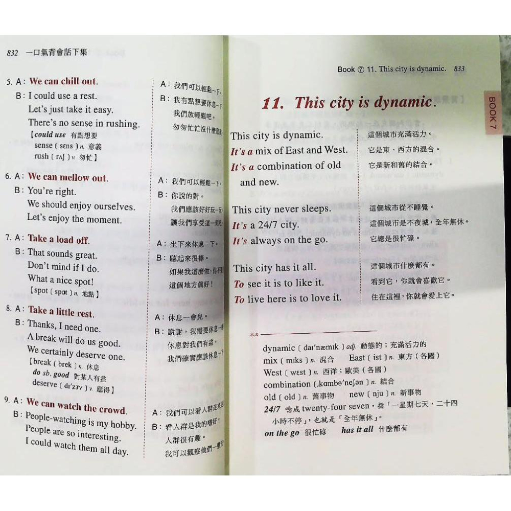 【JC書局】學習(紅) 英文 一口氣背會話 下集7-12-細節圖3