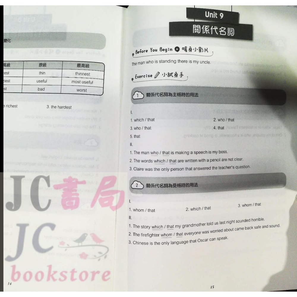 【JC書局】東大高職 升高中 英文輔材 新!快速銜接 基礎英文-細節圖8