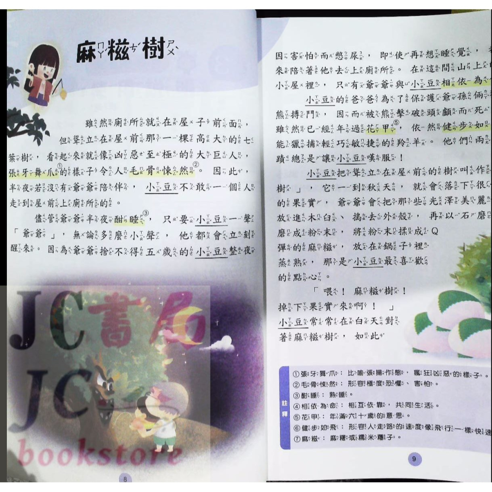 【JC書局】世一國小 閱讀理解養成 就是要閱讀 低年級 中年級 高年級 BB021712 國語 閱讀測驗-細節圖6