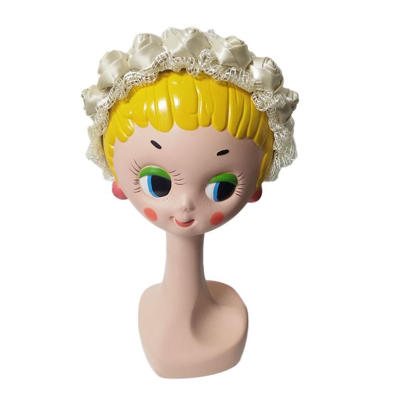 💖猫日屋💖日系高級綢緞緞面玫瑰花仙女髮箍-細節圖7