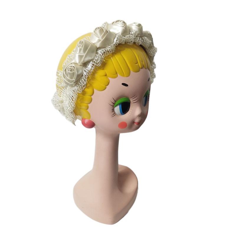 💖猫日屋💖日系高級綢緞緞面玫瑰花仙女髮箍-細節圖8