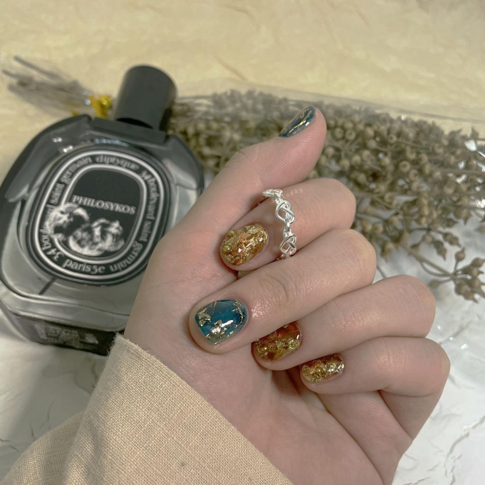 現貨💖猫日屋💖 🇰🇷 925s 日韓愛心麻花繩結開口戒指-細節圖3