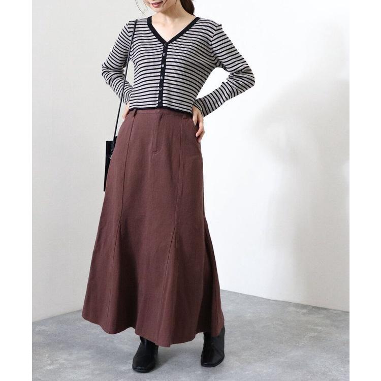 現貨💖猫日屋💖日系必備復古甜美純棉牛仔魚尾長裙-細節圖4