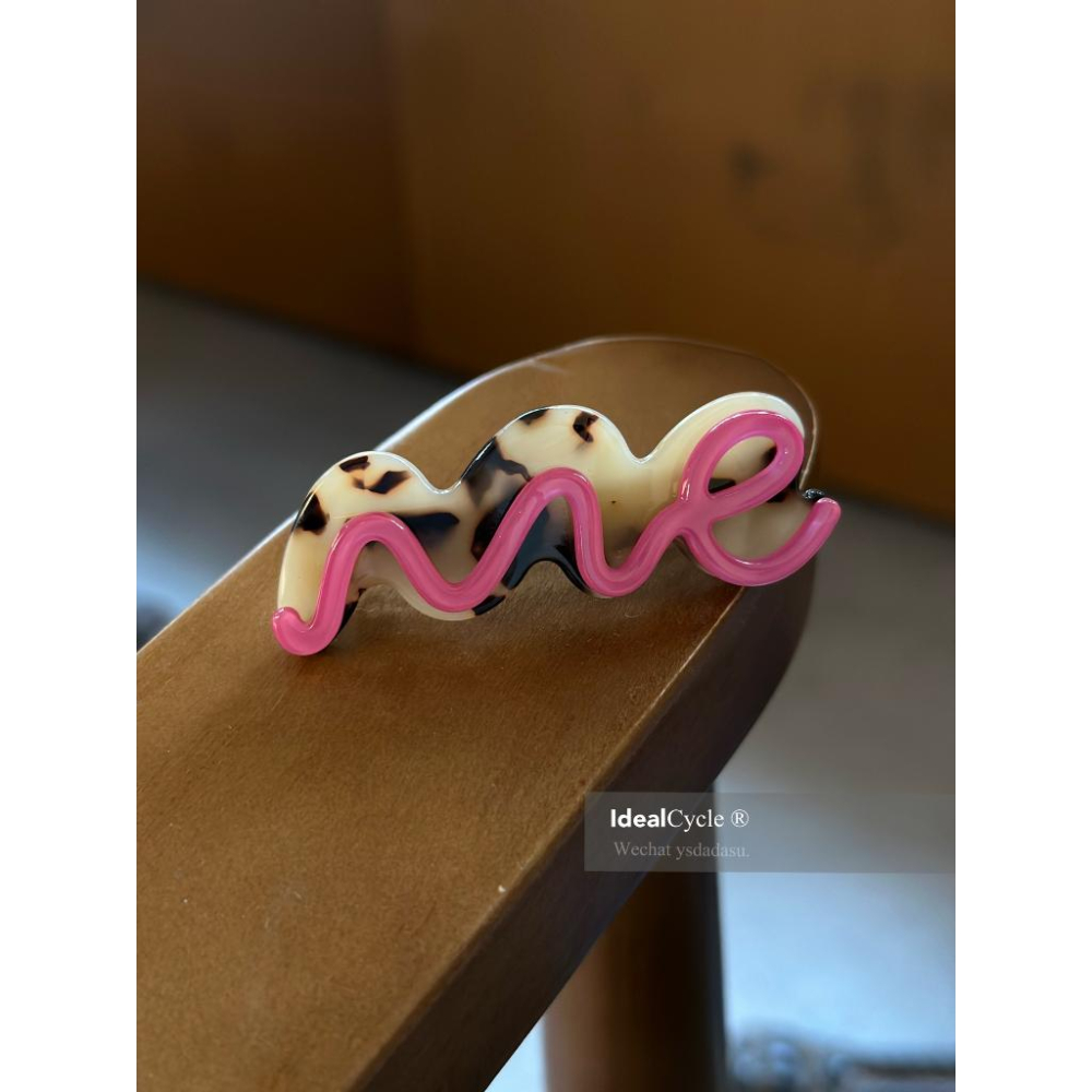 現貨💖猫日屋💖IdealCycle  Y2K風糖果拼色彈簧夾髮夾-細節圖6