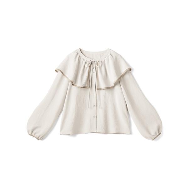 猫日屋💖日單GRL💖日系甜美小斗篷披肩薄款長袖上衣-細節圖4