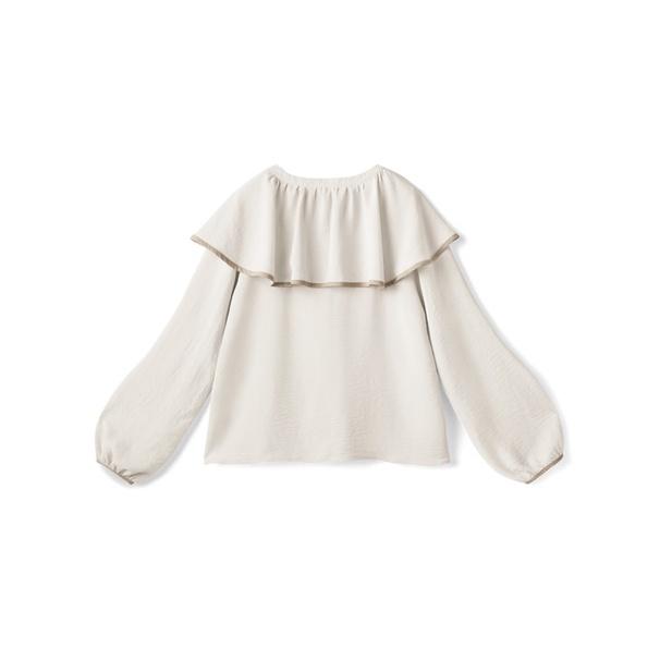 猫日屋💖日單GRL💖日系甜美小斗篷披肩薄款長袖上衣-細節圖5