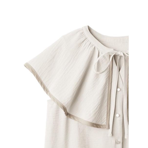 猫日屋💖日單GRL💖日系甜美小斗篷披肩薄款長袖上衣-細節圖9