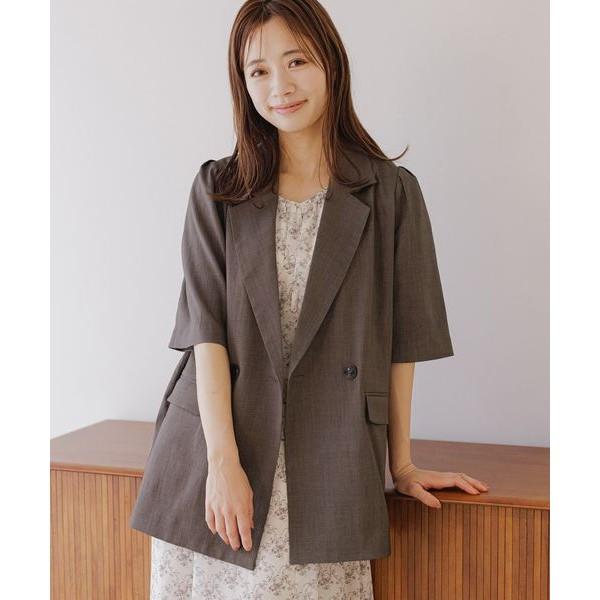 現貨 猫日屋🇯🇵日單mysty woman / 3標齊全~堀未央奈款 日系短袖西裝外套 編號ZA2155-細節圖3