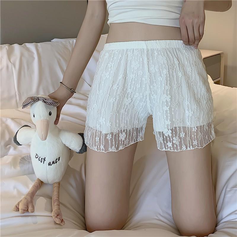 現貨 / 大推款💖猫日屋💖 熱銷百件 日系少女必備款蕾絲小花安全褲-細節圖6