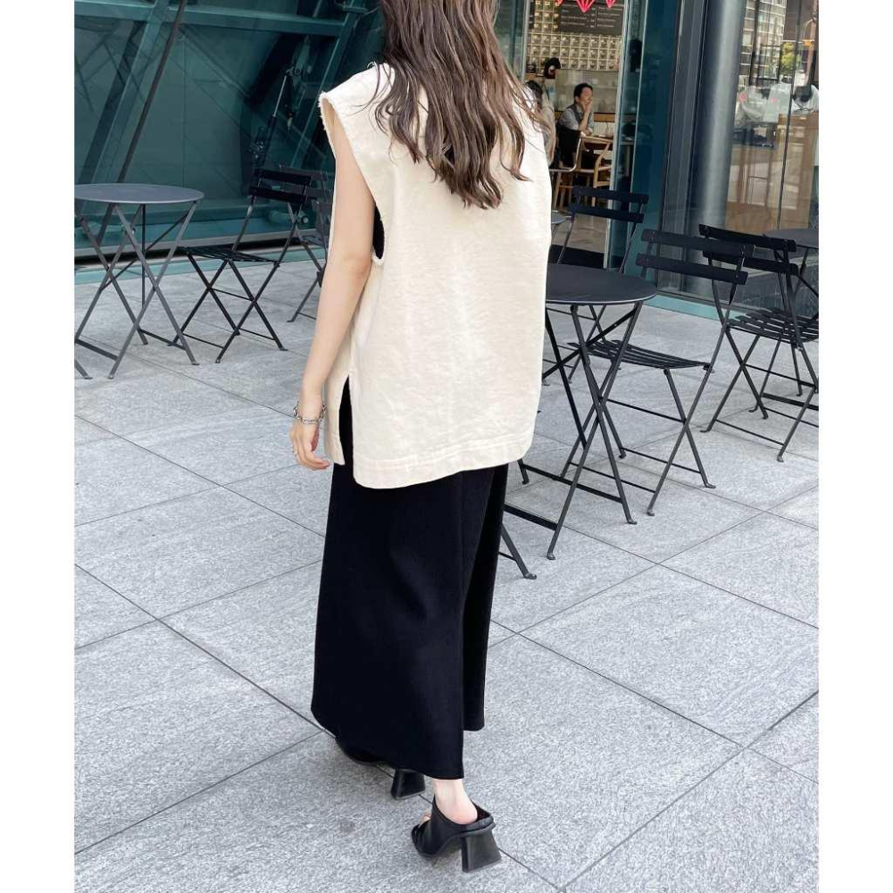 現貨 猫日屋🇯🇵日單DISCOAT / 有標~ 日系V領棉質鬚毛疊穿外搭背心 編號ZA2301-細節圖2