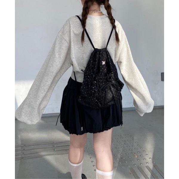 現貨 猫日屋🇯🇵日單nemne store / 部分有標~ 日系立體蝴蝶結圓領短版套頭上衣T恤 / 編號ZA2277-細節圖6