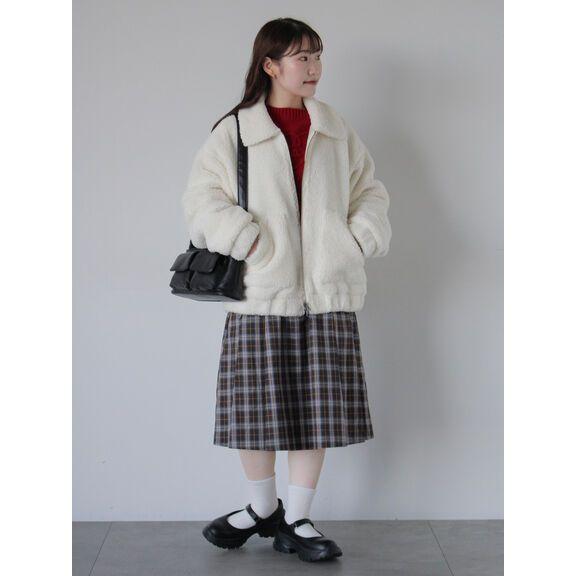現貨 猫日屋🇯🇵日單ehka sopo / 有標~ 日系暖冬必備~羊羔毛翻領泰迪熊外套 編號ZA2230-細節圖4
