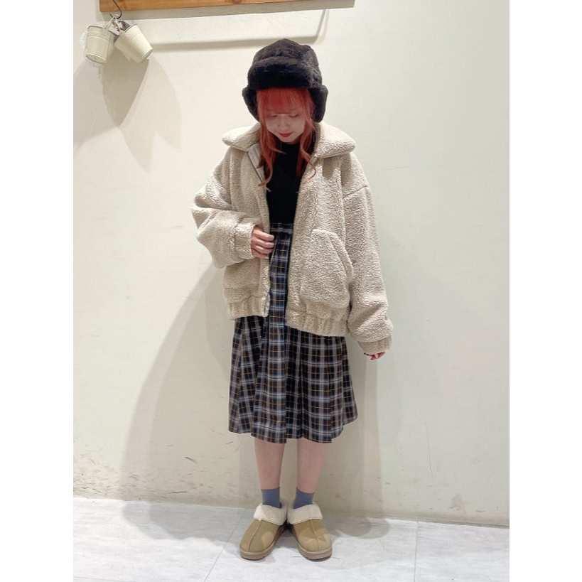 現貨 猫日屋🇯🇵日單ehka sopo / 有標~ 日系暖冬必備~羊羔毛翻領泰迪熊外套 編號ZA2230-細節圖8