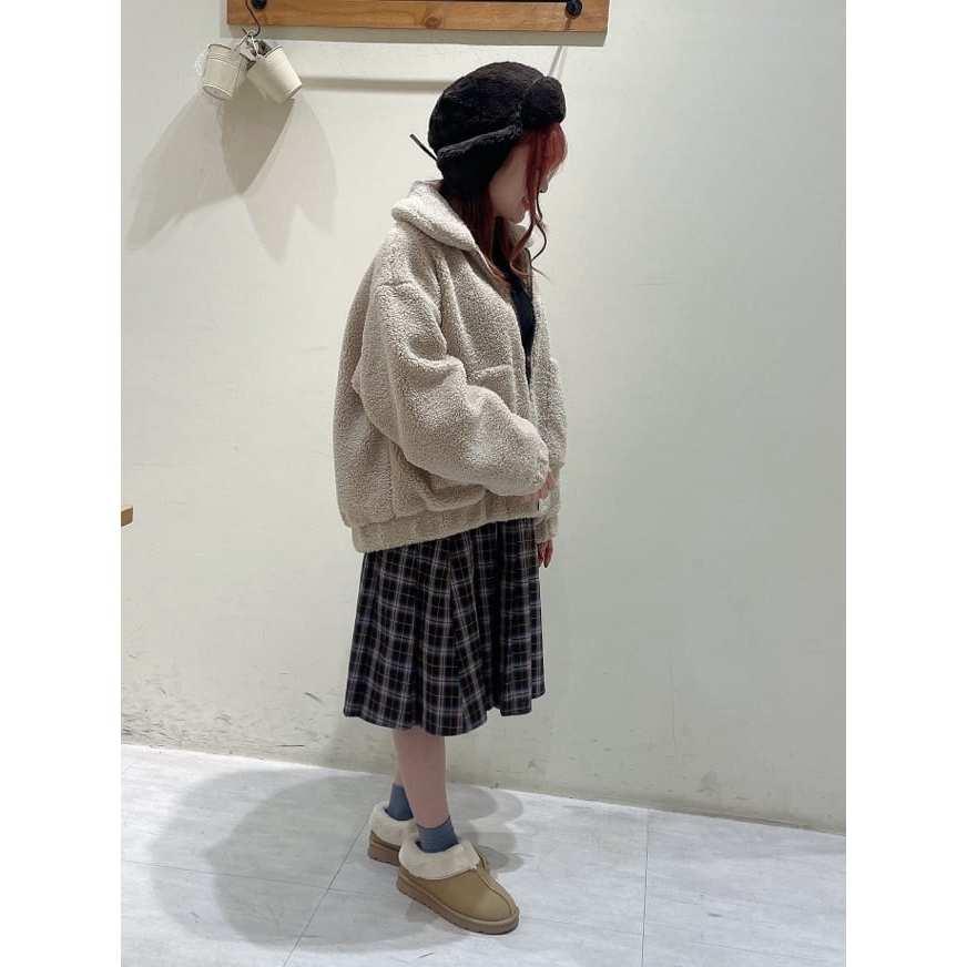 現貨 猫日屋🇯🇵日單ehka sopo / 有標~ 日系暖冬必備~羊羔毛翻領泰迪熊外套 編號ZA2230-細節圖9