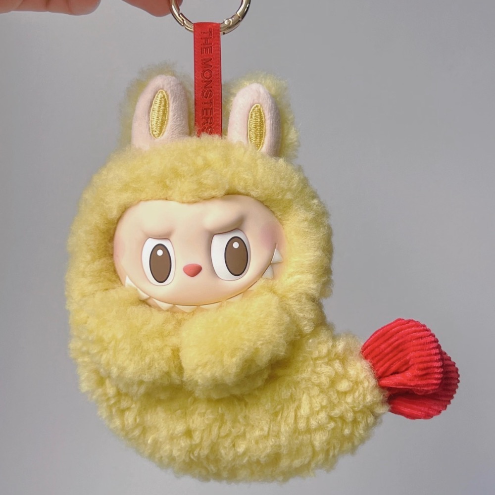 POPMART 🍤 Labubu 炸蝦耳機包 THE MONSTERS怪味便利店系列-細節圖3