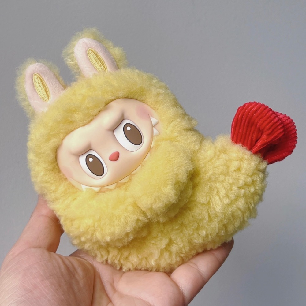 POPMART 🍤 Labubu 炸蝦耳機包 THE MONSTERS怪味便利店系列-細節圖4