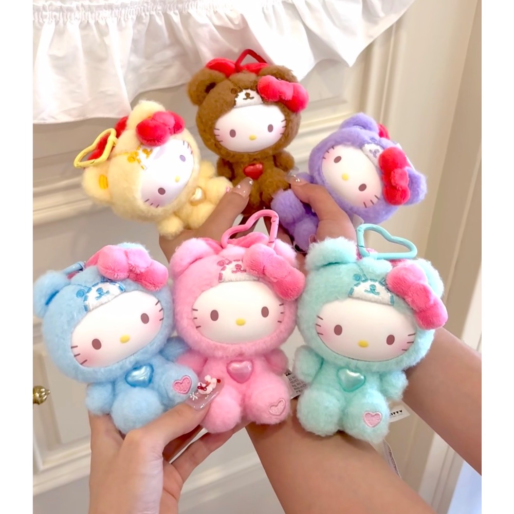 預購 Hello Kitty 睡衣泰迪盲盒-細節圖2