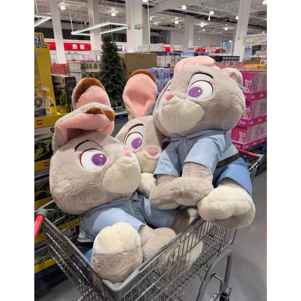 現貨！ 超大80公分 動物方城市 尼克/朱迪三合一大抱枕-細節圖4