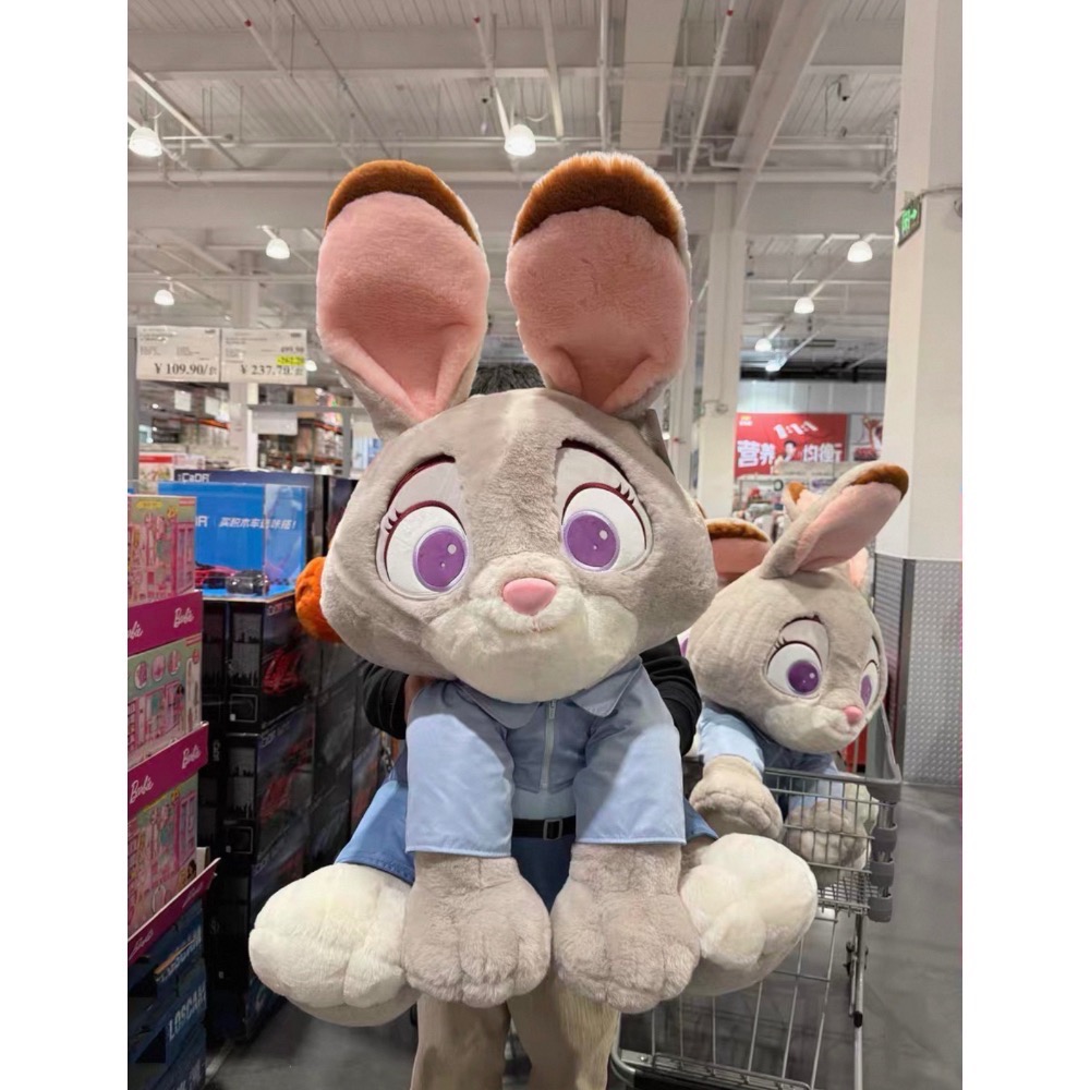 現貨！ 超大80公分 動物方城市 尼克/朱迪三合一大抱枕-細節圖6