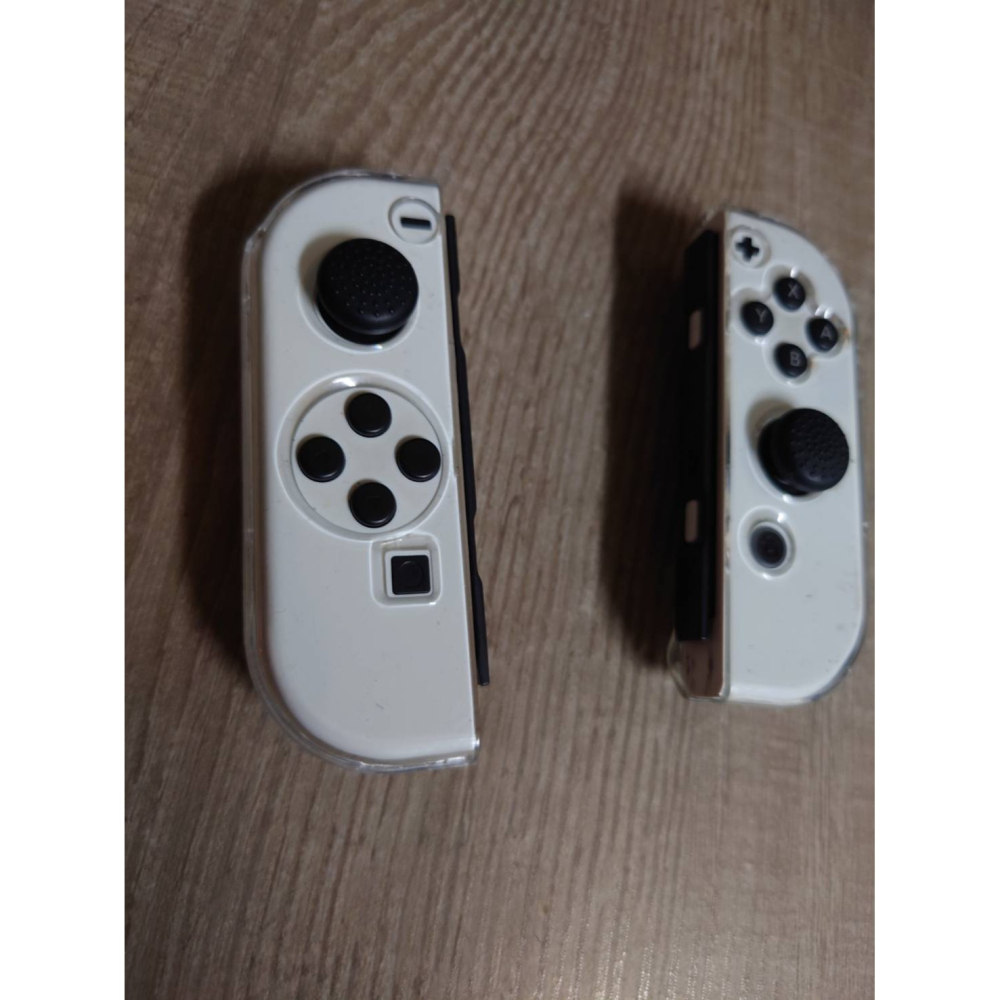 二手 任天堂 Nintendo switch joy-con 手把 OLED白 附保護殼