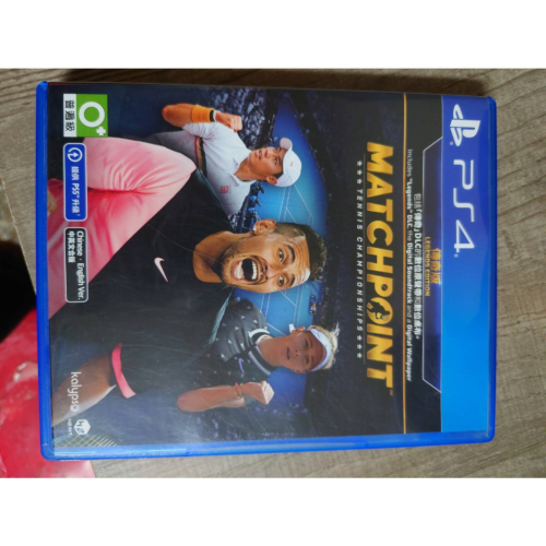 PS4 二手 決勝點 網球錦標賽 傳奇版 Matchpoint Tennis 中文版