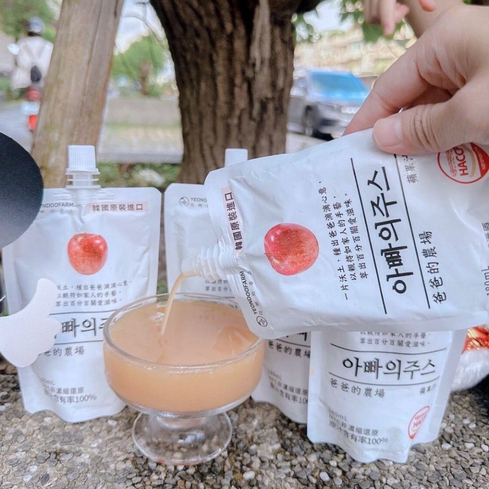 領劵免運 🛒 現貨 韓國 YEONDOO 爸爸的農場 蘋果汁 兒童果汁 蔬果汁 100ml-細節圖2