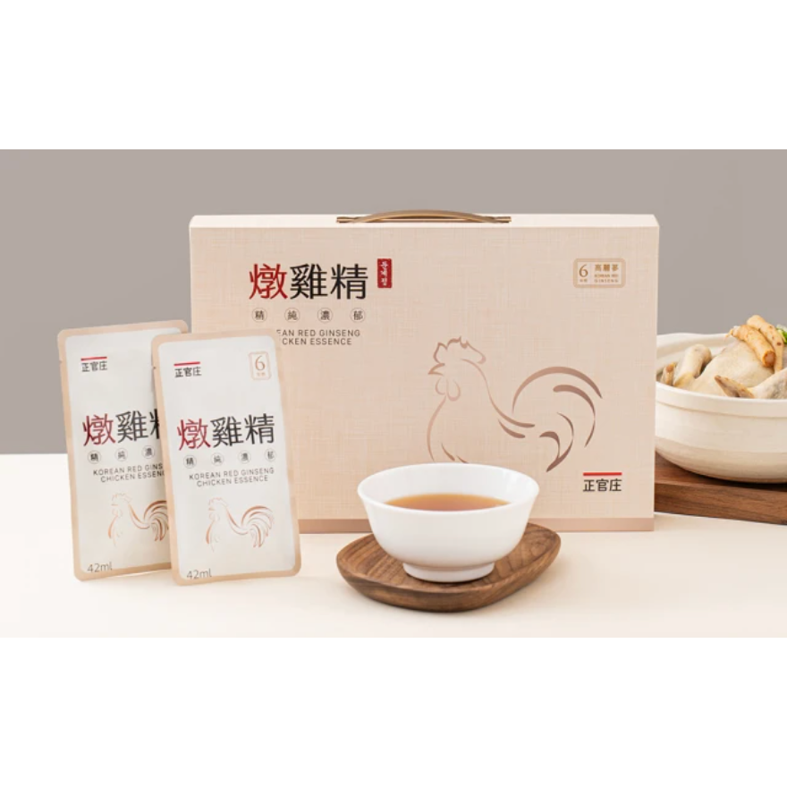 領劵免運 🛒  膠原蛋白 養顏美容✨正官庄高麗蔘燉雞精/盒 補氣 年節送禮-細節圖2