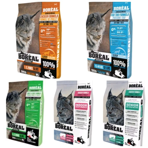 Boreal 波瑞歐 無穀貓糧 5lb(2.24kg) 超低價優惠 三包可超取