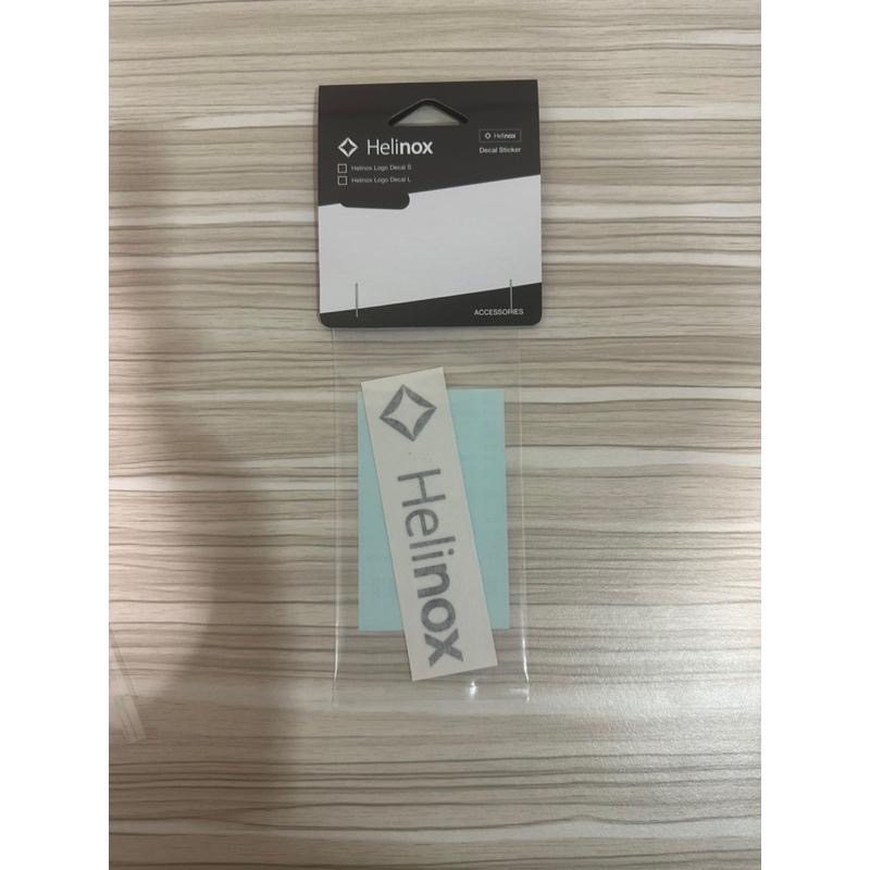 韓國製 Helinox Logo 印花貼紙 單色 2入/組 (黑) 帳篷 配件 無底 壓克力 貼紙-細節圖5