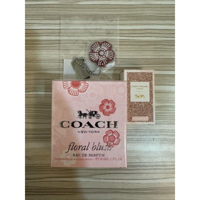 #買一送一# 2023製 公司貨 COACH Floral Blush 嫣紅芙洛麗 女性 淡香精 30ml (有中文標)-細節圖2