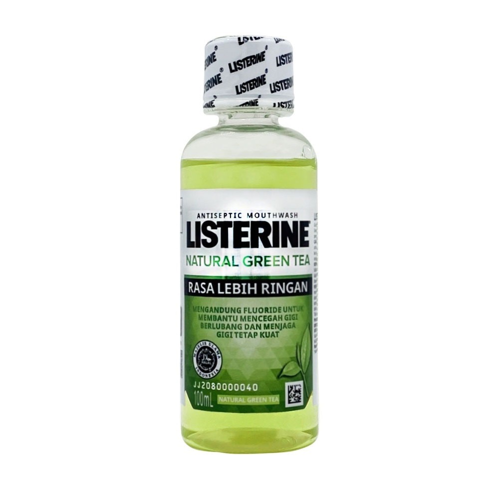 #特價出清# 公司貨 LISTERINE 李施德霖 除菌 漱口水 綠茶 100ml 旅行組 隨身瓶