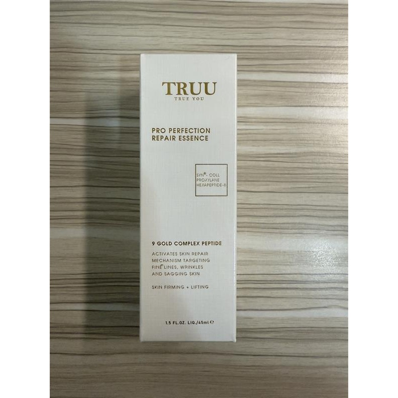 台灣製 TRUU 童 黃金胜肽賦活精華 45ml 普拉斯鏈 胜肽 抗老 保濕 緊緻 淡紋 精華 精華液-細節圖3