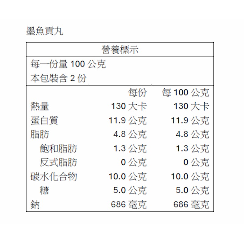 【一夫水產】三色海鮮丸組（墨魚貢丸＋花枝蝦丸＋鮮蝦貢丸）-細節圖3