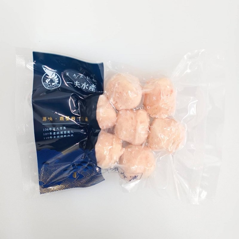【一夫水產】三色海鮮丸組（墨魚貢丸＋花枝蝦丸＋鮮蝦貢丸）-細節圖6